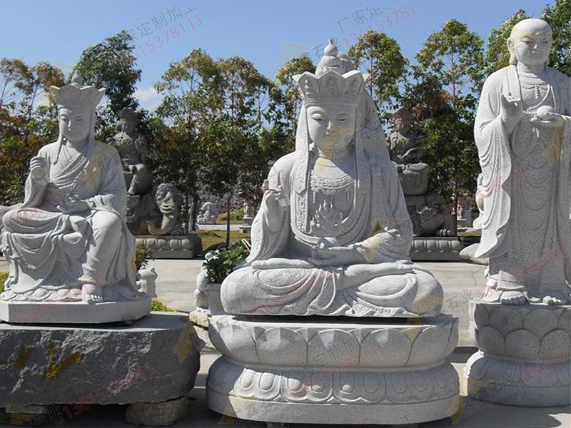地藏菩萨石雕像